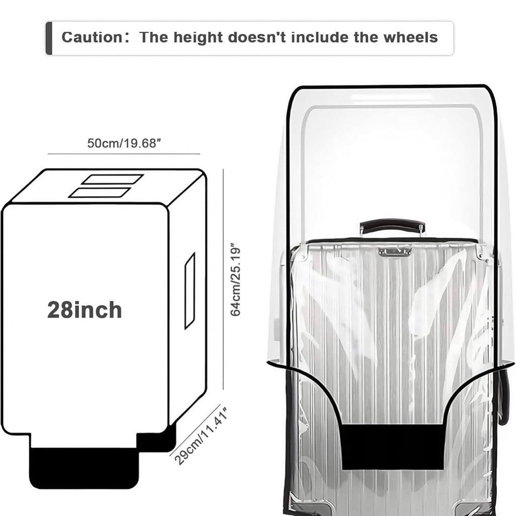 Protective Cover For 28 Inch Luggage